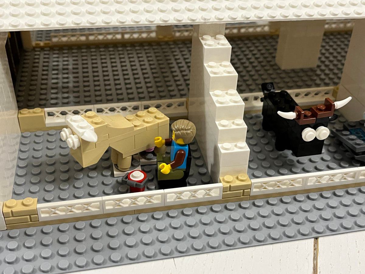 Due fiere di Lego - L'insieme delle due manifestazioni del Game Fair e del Madonnino, sono il soggetto di una grande rappresentazione in Lego degli eventi.